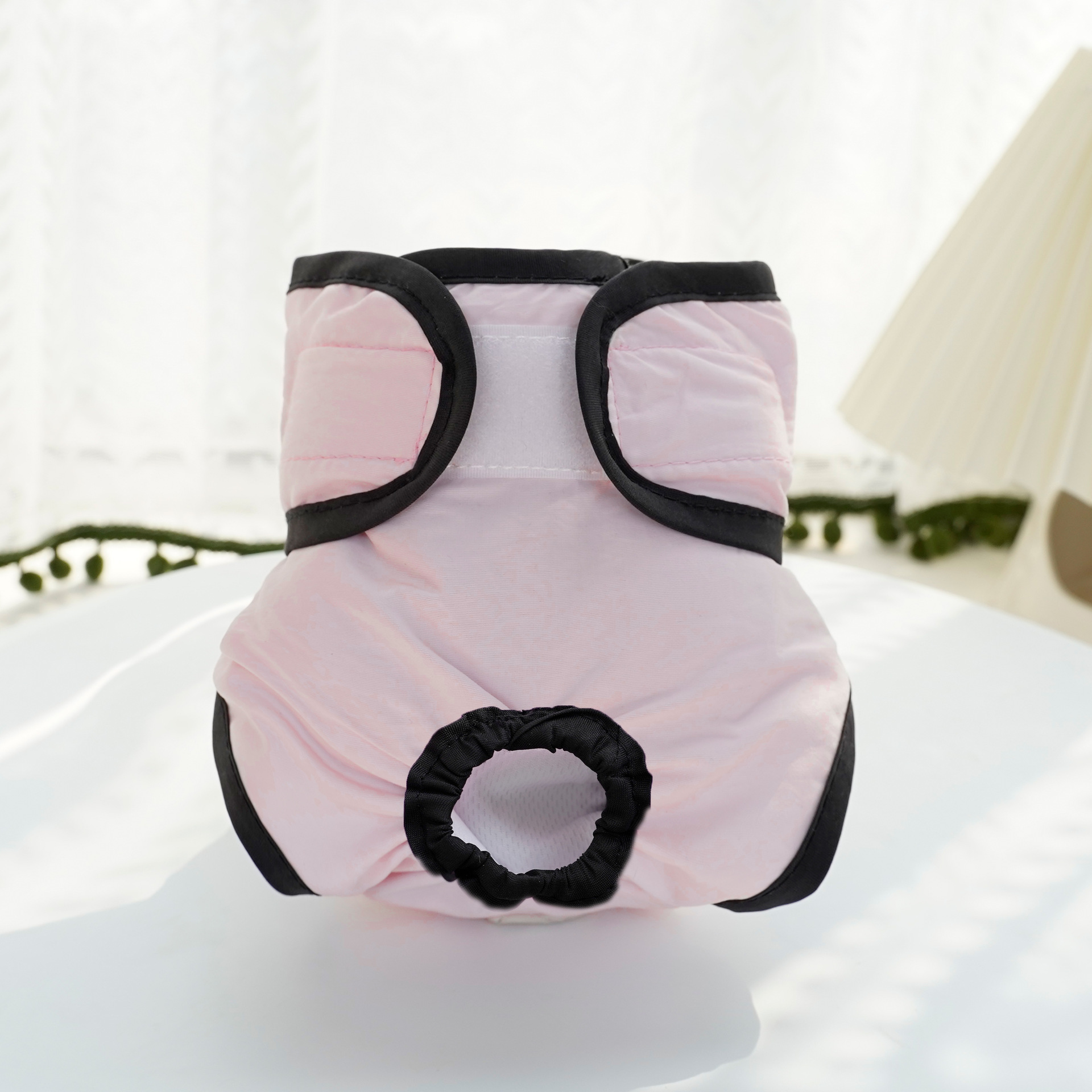 Pantalon menstruel chien femelle rose