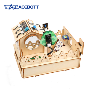 ACEBOTT ESP32 IoT-Codierung skit mit Sensoren und App-Steuerung DIY Smart Home STEM-Kit für Kinder Lernen Sie die Heim automation für Arduino