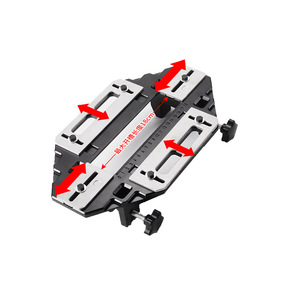 Hinge Positioning Slotter Lock Plate <strong>Hole</strong> Opener Wooden Door Hinge <strong>Hole</strong> Opener with Spanner <strong>Bottom</strong> Cutter for Woodworking - Product Image 1