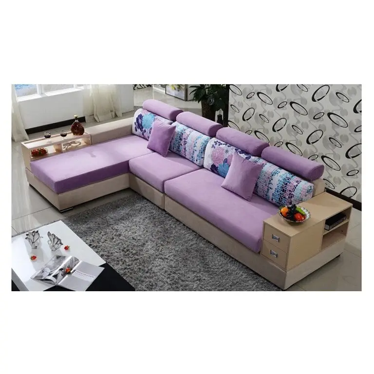 Kain Penutup Sofa Kualitas Modern Vintage Mikro Lembut Cetak Poliester 100 Kain Beludru Rusak