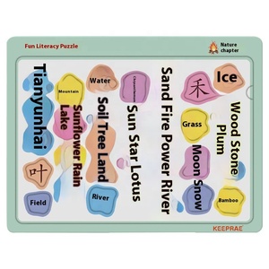 Giáo Dục Sớm Tiên Tiến Nhân Vật Trung Quốc Học Tập Câu Đố Đồ Chơi Cho Trẻ Em Biết Chữ Công Nhận Với Giai điệu Lắc Tính Năng - Product Image 5