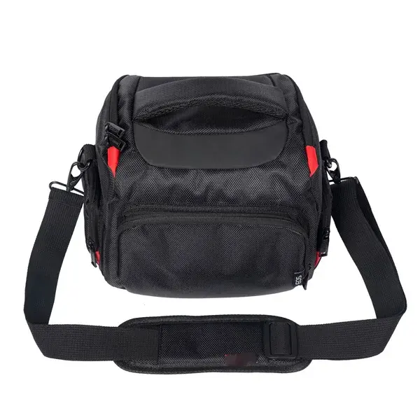 Vente en gros de grand sac personnalisé pour appareil photo reflex numérique, sac à bandoulière mode étanche, étui pour appareil photo vidéo, pochette pour objectif, sac pour photographie photo