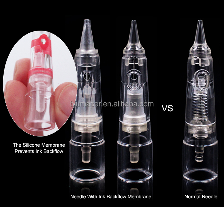 Avec membrane de refoulement d'encre