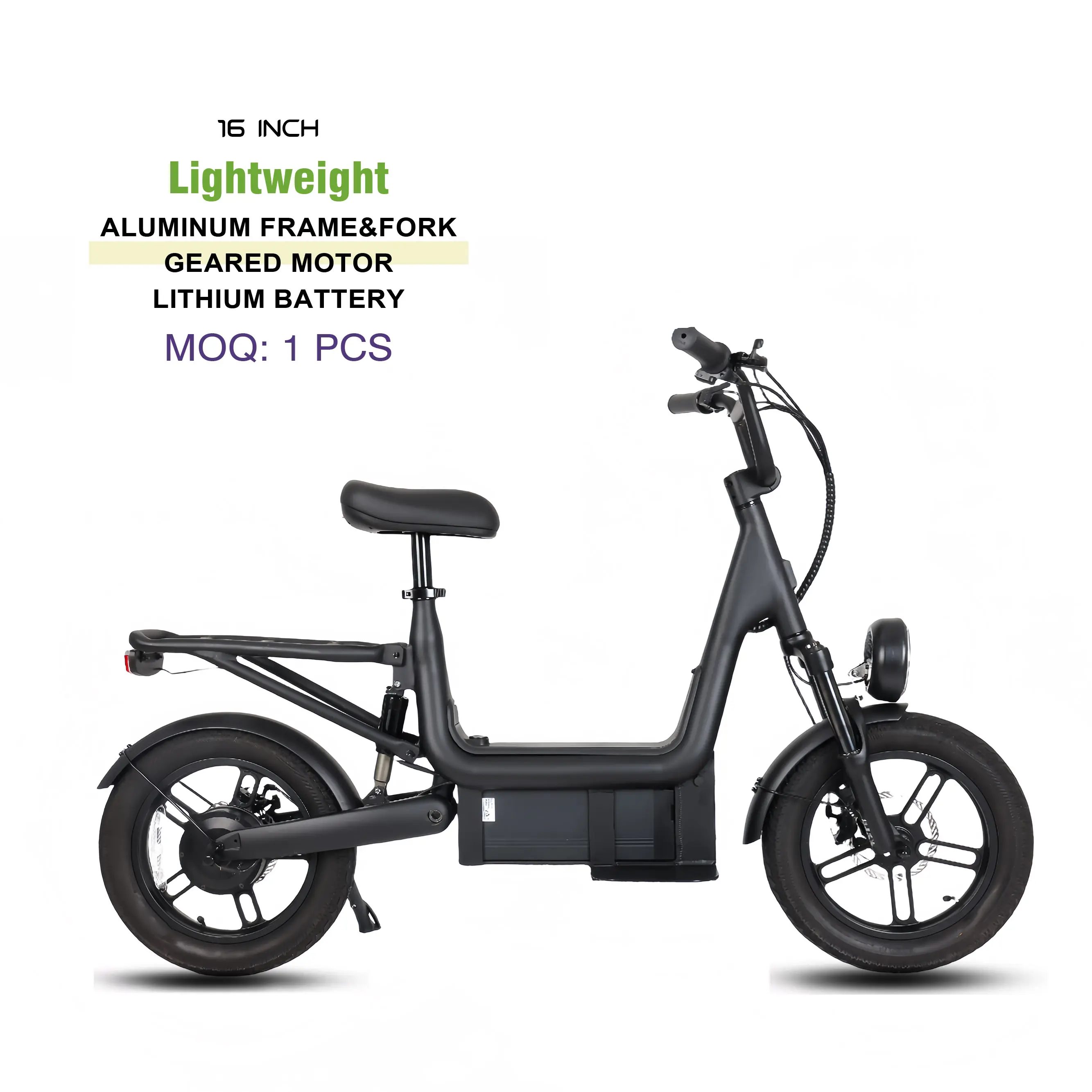 Factory Supplier OEM ODM electric moped with 48v Lithium Battery 350w customized e moped for delivery