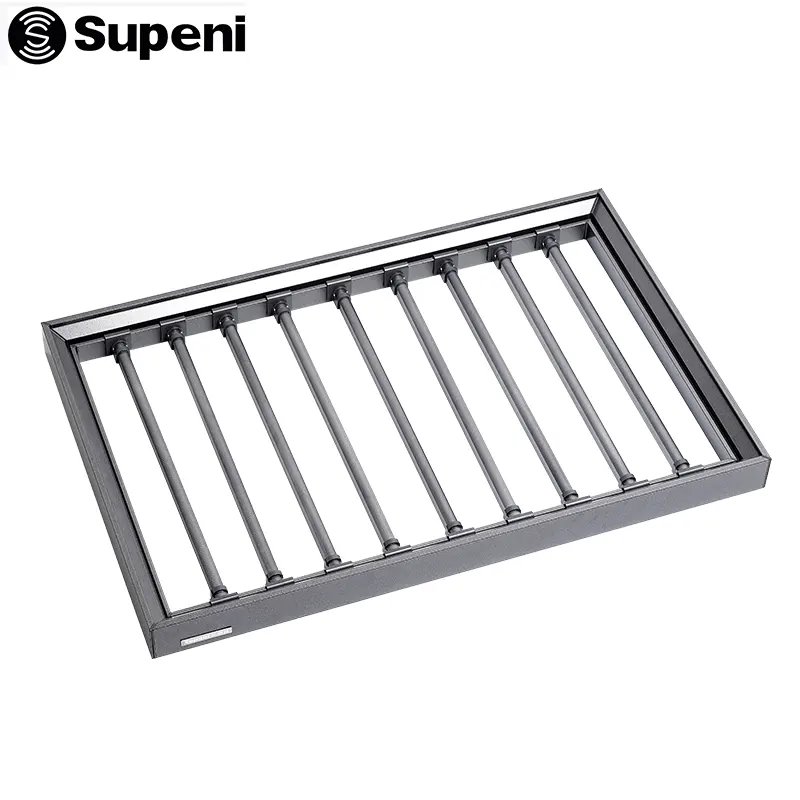 Ganchos e ganchos de metal para guarda-roupas, rack suspenso com suporte para calças e armários, secagem de roupa, 5mm