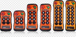 Q808 8 düğmeler çift hız özellikleri endüstriyel kablosuz uzaktan kumanda - Product Image 6