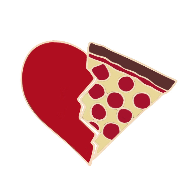 Pizza de corazón