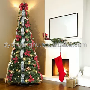 Factory Direct 4f/5/6/7ft Pop-up Foldable Christmas <strong>Tree</strong> Hot Sale for Family Party Decorations with Convenient Storage - Product Image 3