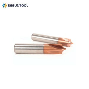 4槽R立铣刀内R倒角铣刀硬质合金内角半径立铣刀数控铣刀 - Product Image 4