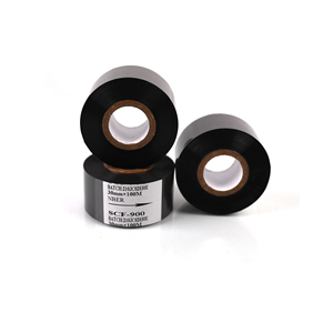 Cinta térmica de resina para máquina de impresión, cinta de Color negro para máquina de codificación, 30mm x 100m - Product Image 4