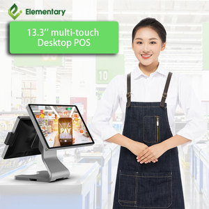 2025 yeni Model tek ve çift ekran All-in-One POS sistemi üreticisi kaynağı çift dokunmatik ekran yazarkasa mağaza kullanımı için satış - Product Image 3