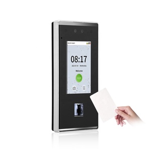 IP65 wasserdichte fingerabdruck-Gesichtserkennung biometrisches Zeitbedienungs- und Zugriffskontrollesystem WLAN TCP/IP und USB-Anschluss - Product Image 4