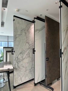 Hiện đại Vanity đầu nhân tạo thạch anh Granite đá cẩm thạch nhìn thiêu kết đá trong nhà sàn gạch tường Bảng điều khiển nhà bếp Countertop lớn slab - Product Image 6