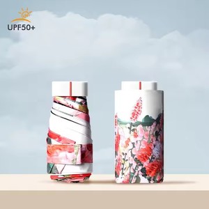 定制印花迷你手提手绘双层防风雨伞5折女士防晒晴天 - Product Image 2