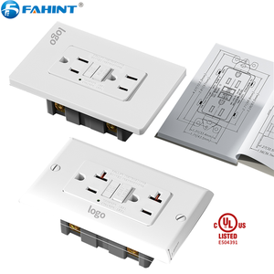 UL CUL elencato gfci outlet self-test gfci 15a 20a US CN brevettato interruttori di circuito di faglia a terra gfi gfci socket per cucina - Product Image 1
