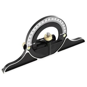 3 in 1 <strong>Square</strong> Angle Ruler Set Adjustable Multi Combination Right Angle Ruler 30CM Protractor 180 Degree Woodwork Measuring Tools - Product Image 5