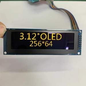 Echtes OLED-Display 3,12 "256*64 25664 Punkte Grafik-LCD-Modul Anzeige bildschirm LCM-Bildschirm SSD1322 Controller Support SPI - Product Image 5