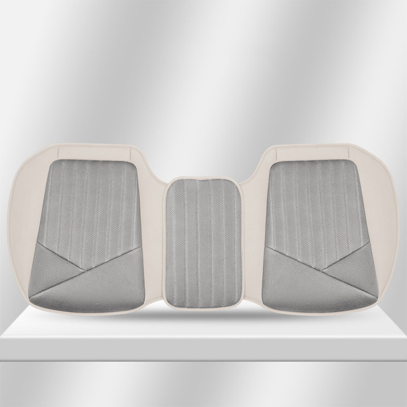 Blanco-Cojín del asiento trasero