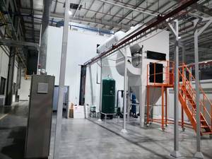 Low Investment <strong>Cost</strong> Cyclone Electrostatic Powder Coating Booth Economical Startup Business <strong>Entry</strong>-Level Small Curing Oven - Product Image 4