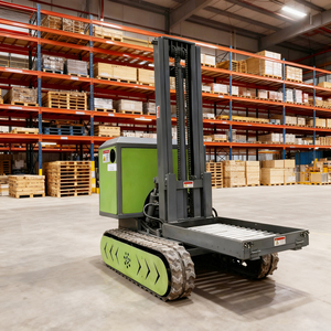 Mesin Bensin <span class=keywords><strong>Forklift</strong></span> perayap hidrolik 0.5 Ton dengan pompa & Motor inti Radius putar pendek bantalan roda gigi PLC - Product Image 3