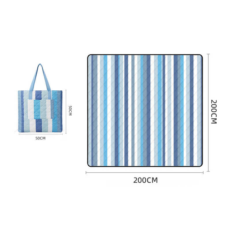 Stripes-Blue and white