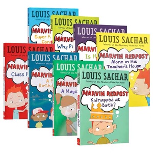 8 cilt Marvin Redpost koleksiyonları çocuklar için kutu seti İngilizce orijinal bölüm kitabı - Product Image 1