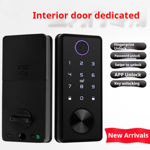 TUYA akıllı sürgülü kilit için Bluetooth WiFi/IP ağ uyumlu anahtarsız giriş için ahşap çelik cam alüminyum güvenli kilit - Product Image 4