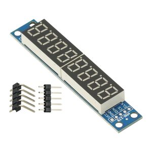 MAX7219 LED-Modul 8-stellige digitale LED-Anzeige 7-Segment-Röhre Kompatibel mit Arduin MCU Raspberry Pi 51/AVR/STM32-Zeichen