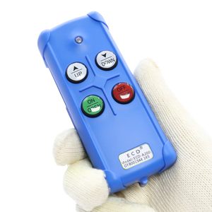 Supporto clienti internazionale 2 pulsante a velocità singola telecomando industriale senza fili con codice fisso - Product Image 6