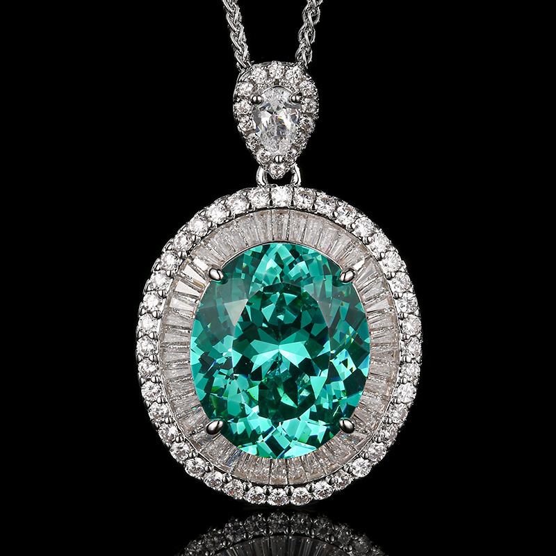 Pendentif Parale Green avec chaîne Chopin