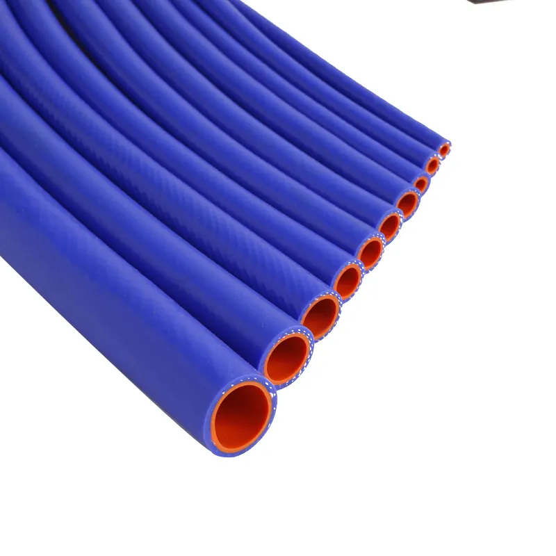 Radiador personalizado de alta temperatura trenzado Inter enfriador tubo calentador tubos manguera de silicona