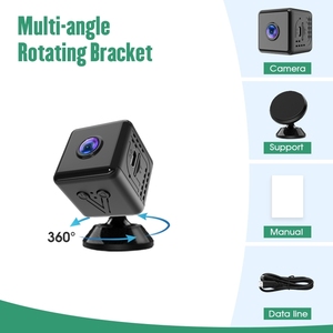 Cámara IP inalámbrica para el hogar W10 Mini cámara de red Wifi con visión nocturna - Product Image 6
