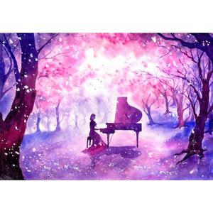 Trang Trí Nhà Chơi Piano Cross Stitch Kits Thêu Bông Chủ Đề Mosaic Sơn Dropshipping DIY Cross Stitch 11CT - Product Image 1
