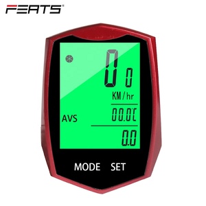 Casquillos con 22 funciones, pantalla de 2 pulgadas con cable/inalámbrico, impermeable, IPX-44, Ordenador de ciclismo, cronómetro - Product Image 3