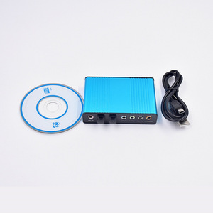 用于笔记本电脑和台式机声卡的USB 6通道5.1光学声卡转换器外部CM6206芯片组 - Product Image 6