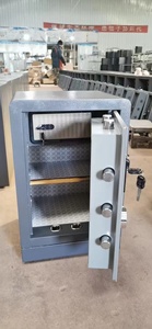 安全なデジタル電子コードキーセーフ厚みのあるスチールオフィス盗難防止セーフ盗難防止 - Product Image 6