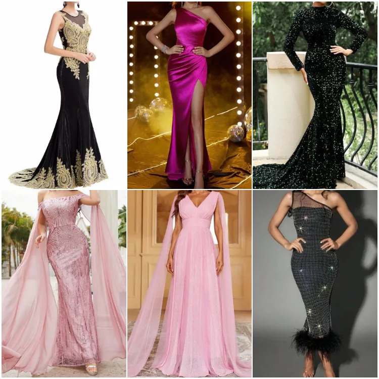 Vêtements d'occasion vêtements pour femmes robes robe de soirée d'occasion vêtements d'occasion vente en gros