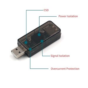 SinkrUSBアイソレーターモジュールADUM3160USB-USB電圧アイソレーターモジュールは12Mbpsをサポートし、回路システムのノイズを分離するために使用されます - Product Image 2