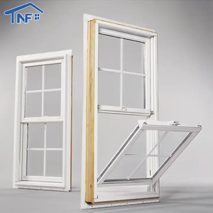 Foshan Pleasant Aluminum <strong>Windows</strong> American Style Single Hung <strong>Sash</strong> Vinyl <strong>Window</strong> Vertical up Down Hung <strong>Windows</strong> for Residences - Product Image 1