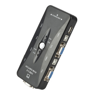 Factory Price <strong>KVM</strong> <strong>Switch</strong> 4 Port PC Monitor <strong>Switches</strong> for Computer Keyboard Mouse Monitor