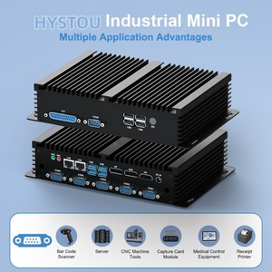 Mini escritorio de pantalla triple de red dual Interfaz USB I5 de octava generación Computadora integrada industrial usada transfronteriza - Product Image 3