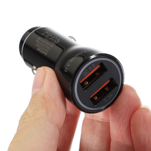 Superior Quality 38W QC3.0 2 USB Car <strong>Charger</strong> 6A Phone Adapter with Fast Charging Function Portable Universal Car <strong>Charger</strong> - Product Image 5