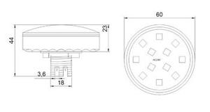 จีนโรงงานควบคุมอัตโนมัติ AC24V IP44ดิจิตอล Led จุดโมดูลไฟ Led 60มิลลิเมตร Rgb พิกเซล Led - Product Image 6