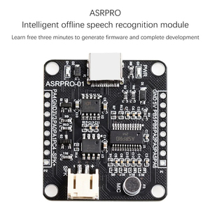 ASR PRO Offline-Sprach befehle Spracher kennung modul Serial Port Voice Development Board Broadcast-Erkennungs modul - Product Image 3