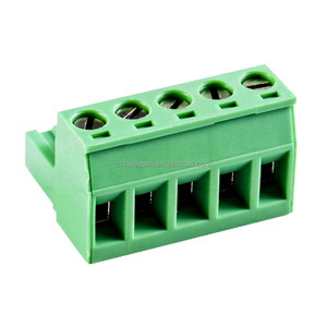 端子ブロックワイヤからボードへ5.08プラグ可能端子ブロック女性と男性2EDGK-5.08 - Product Image 4