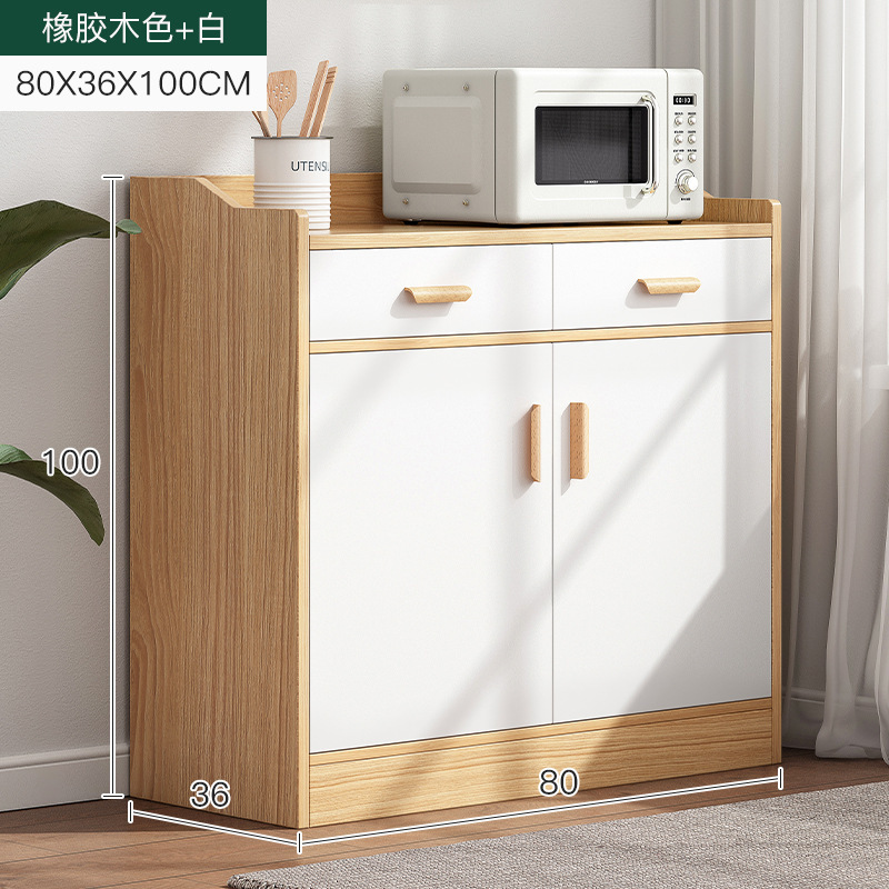 80*36*100cm rubber wood white , double door