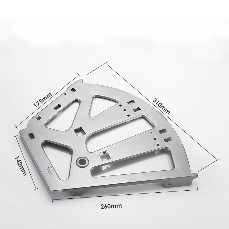 triple layer Stainless steel brushed