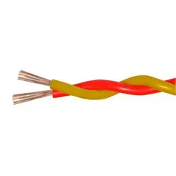 Cable flexible de 300V trantranwiwiwiwiwiwiwiwiair leable 2 ore 0,5 0,75 1 1,5 2,5mm Electral
