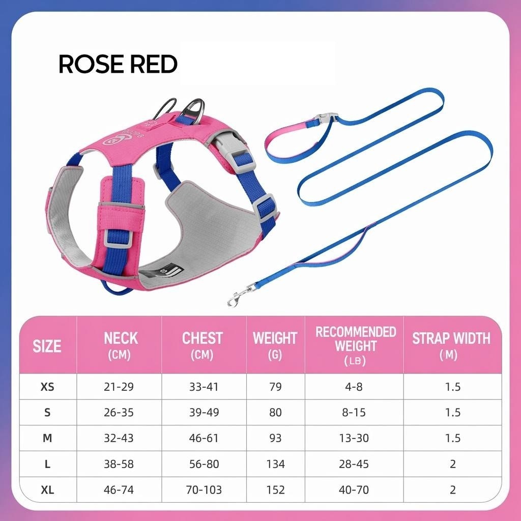 Ensemble rose-rouge