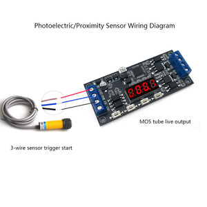 Taidacent DC 12V 24V Dual Mosfet <strong>Timer</strong> Module <strong>Led</strong> Delay Relay Trigger Cycle <strong>Timer</strong> on Off Delay <strong>Timer</strong> Switch Board - Product Image 3